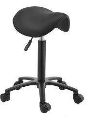  Hairway Sattelhocker Profi Schwarz 