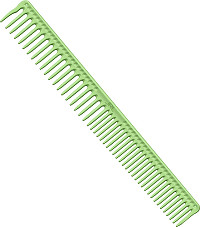  JRL J306&nbsp;Long Round Tooth Comb 9" Hellgr&uuml;n 