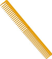  JRL J306&nbsp;Long Round Tooth Comb 9" Gelb 