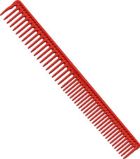  JRL J306&nbsp;Long Round Tooth Comb 9" Rot 