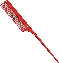 JRL Feinzahn-Stielkamm 8,5" Rot 