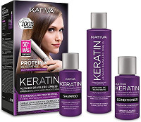  Kativa Brazilian Xpress Keratin-Haarglättungs Kit 230 ml 