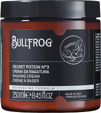  Bullfrog Shaving Cream Secret Potion N.3 "Refreshing" 250&nbsp;ml 