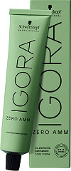  Schwarzkopf Igora Zero AMM 6-6 Dunkelblond Schoko 60ml 