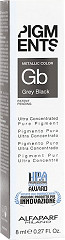  Alfaparf Milano Pigments Color Grey Black 6x8 ml 