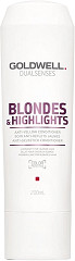  Goldwell Dualsenses Blondes & Highlights Anti-Yellow Conditioner 200 ml 