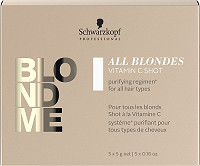  Schwarzkopf BlondMe Detox Vitamin C Shots All Blondes 5x5 g 