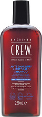  American Crew Anti-Dandruff + DRY-Scalp Shampoo 250 ml 