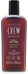  American Crew 3-In-1 Tea Tree 250 ml 