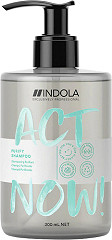  Indola ACT NOW! Purify Shampoo 300 ml 