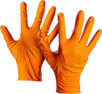  Ulith Nitril-Einweghandschuhe XL orange 