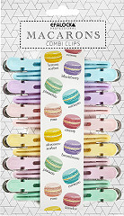  Efalock Macarons Combi-Clip Pastell sortiert 