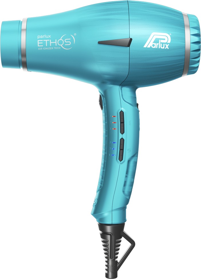  Parlux Ethos Blau mit Softstyler "Magic Sense" 