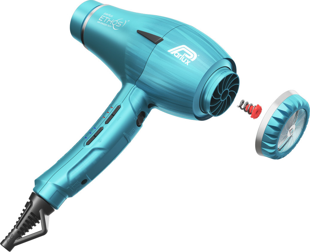  Parlux Ethos Blau mit Softstyler "Magic Sense" 