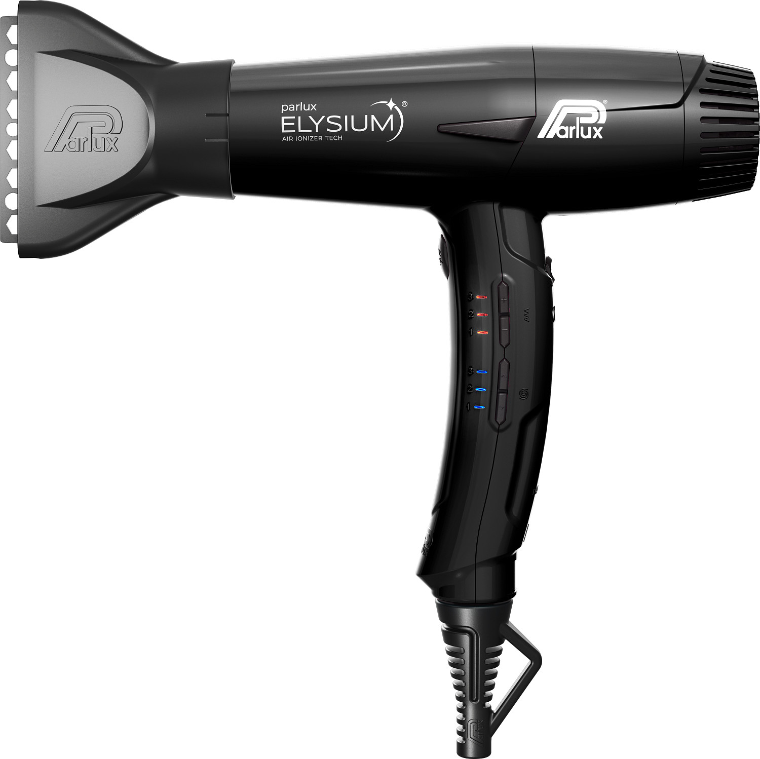  Parlux Elysium mit Magic Compact Schwarz 