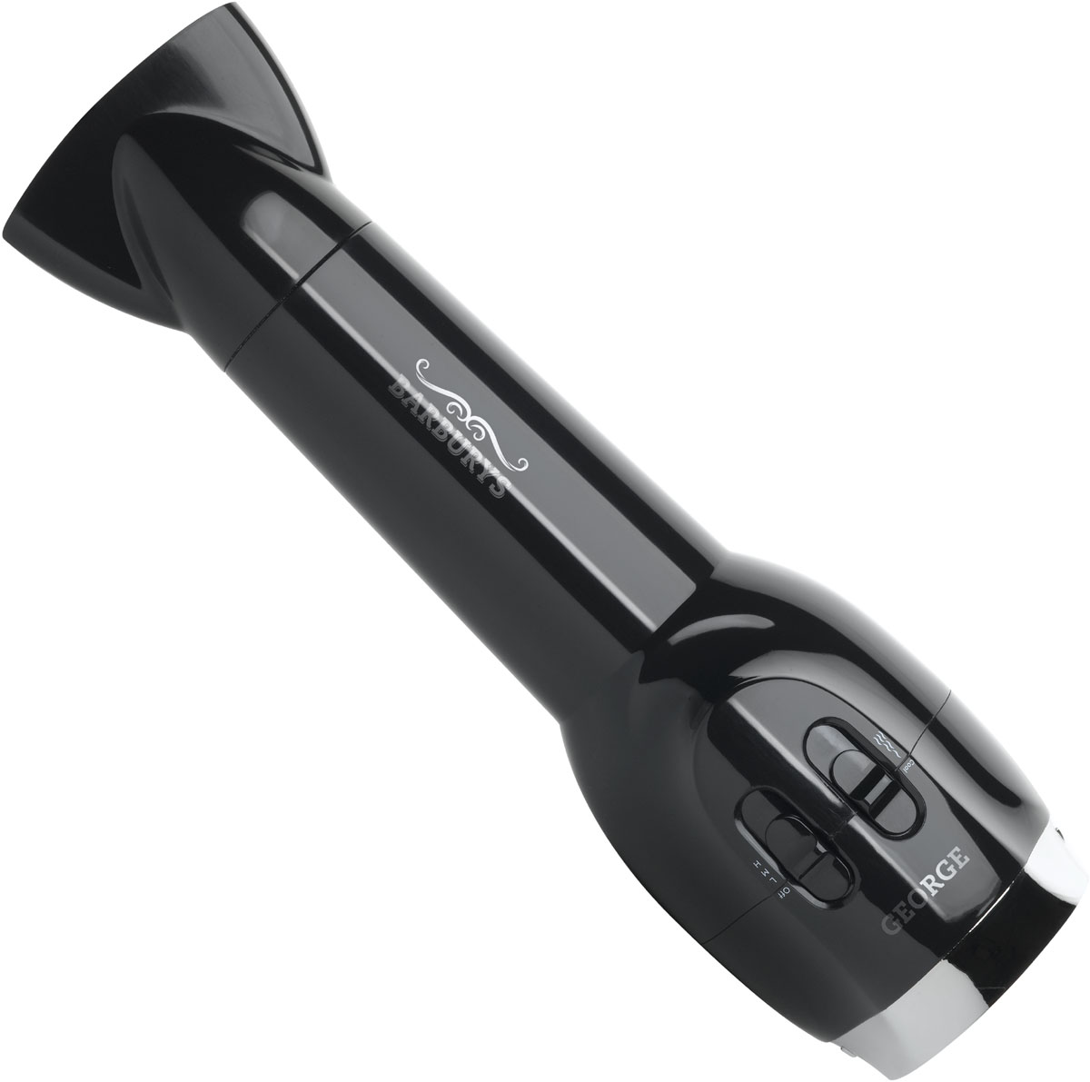  Barburys George Barber-Haartrockner DC 2000W / Schwarz-Chrom 