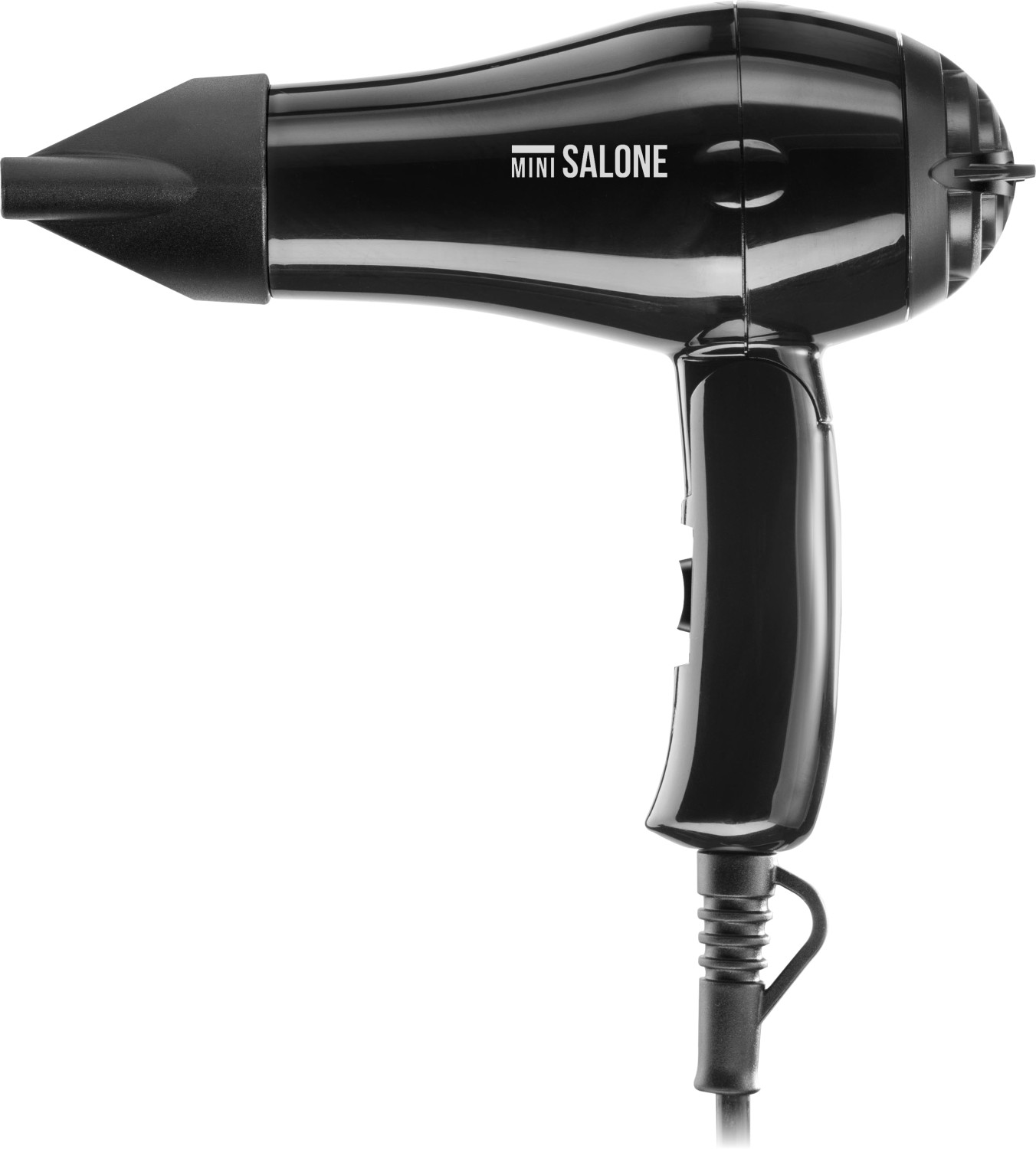 XanitaliaPro Mini Salone Klappbarer Reisehaartrockner Schwarz 