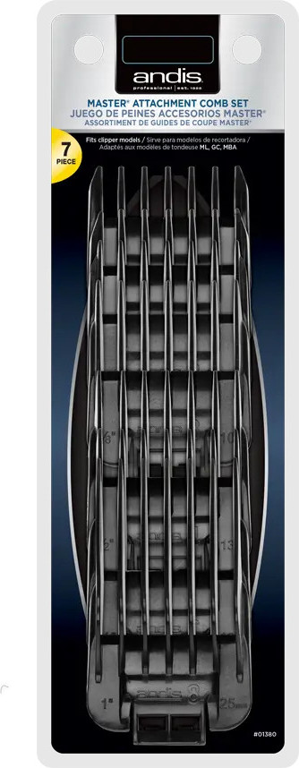  Andis Master Attachment Comb Set 