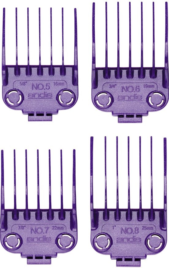  Andis Master Dual Magnet Large 4-Comb Set 