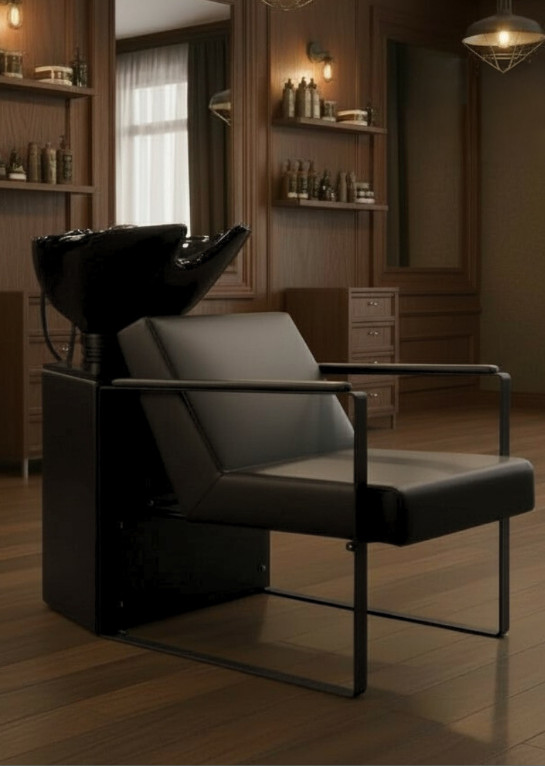  Hairway Waschplatz Frame Schwarz 