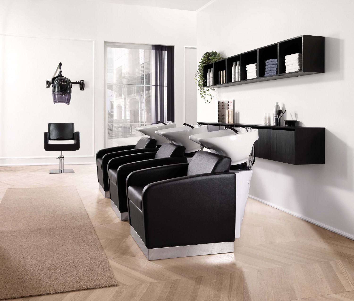  XanitaliaPro Elegance R&uuml;ckw&auml;rtswaschbecken 