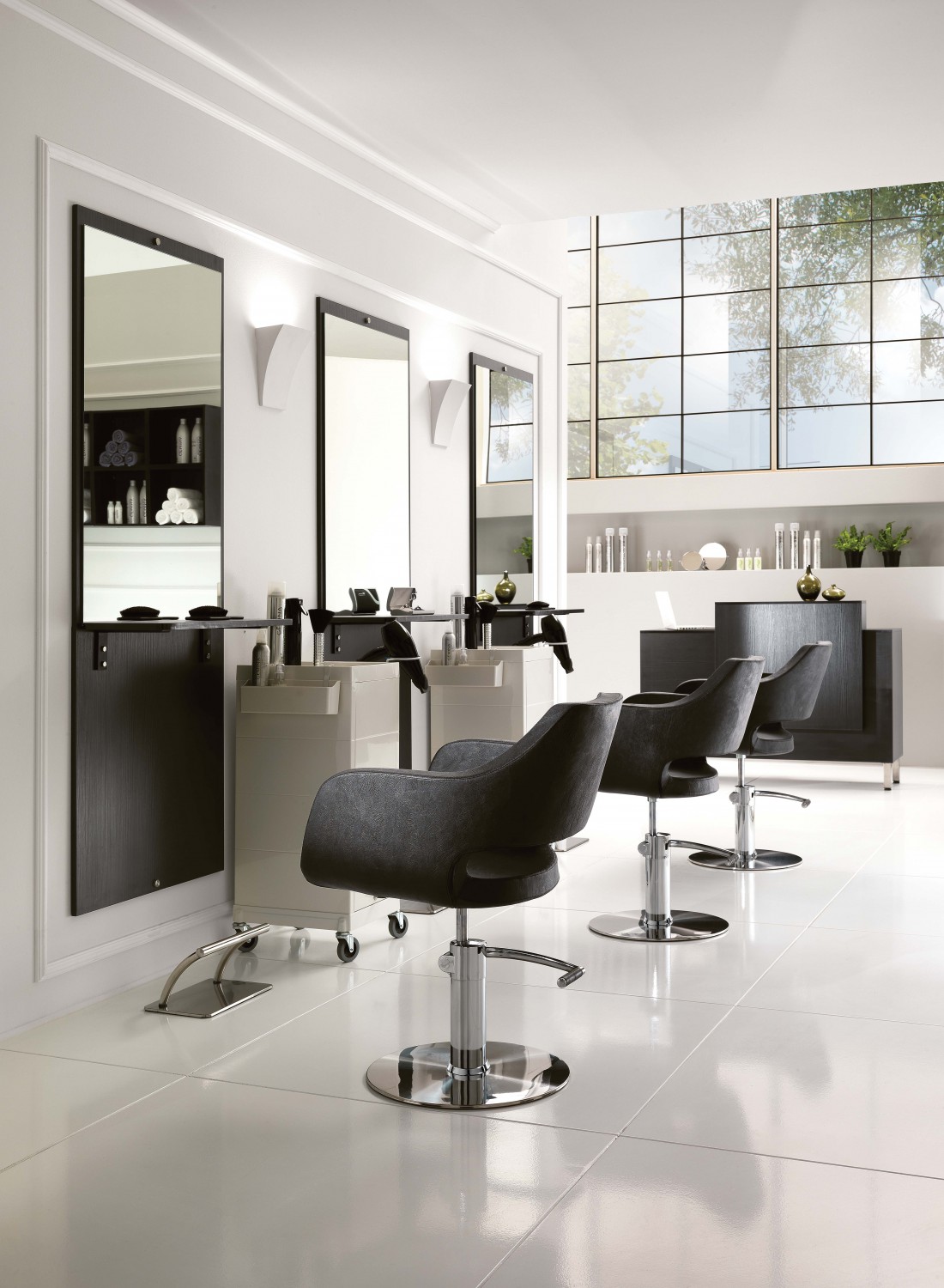  XanitaliaPro Hair Regency Friseurstuhl 