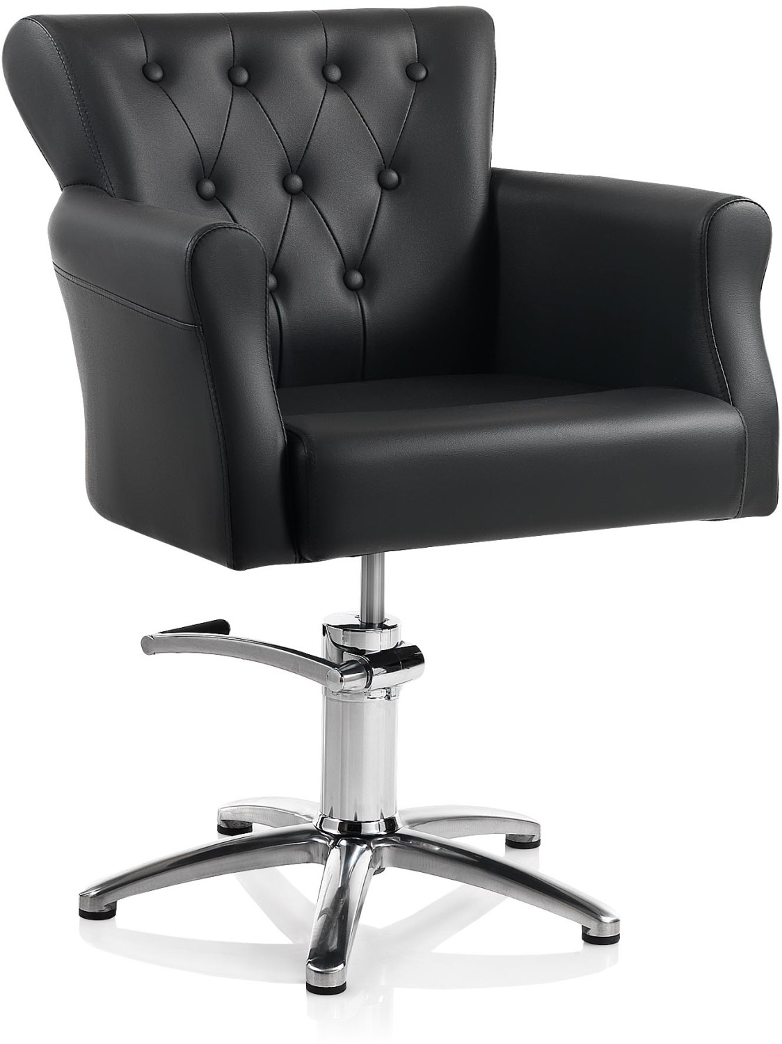  XanitaliaPro Hair Throne Friseurstuhl mit 5-Stern-Basis 