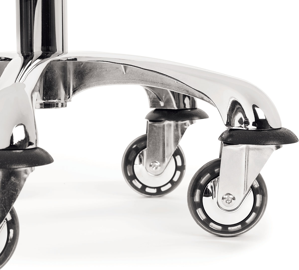  Sibel Rollhocker RollerCoaster Eccentric - Silber Metallic 