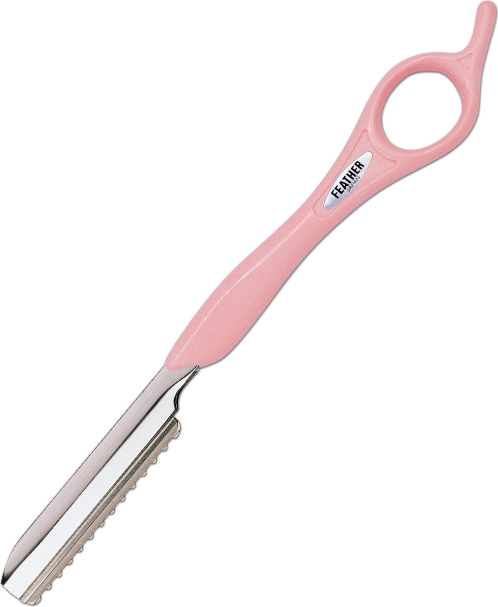  Feather Styling Razor Baby Pink 