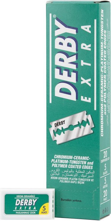  Derby Extra Double Edge Rasierklingen 