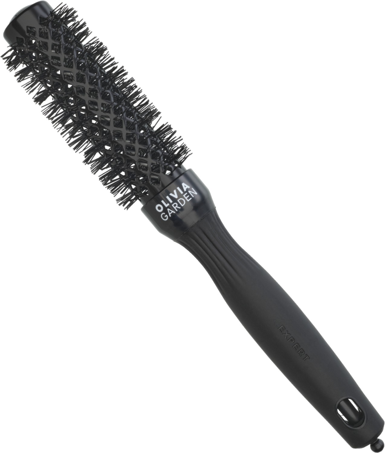  Olivia Garden Expert Blowout Shine Black 25 mm 