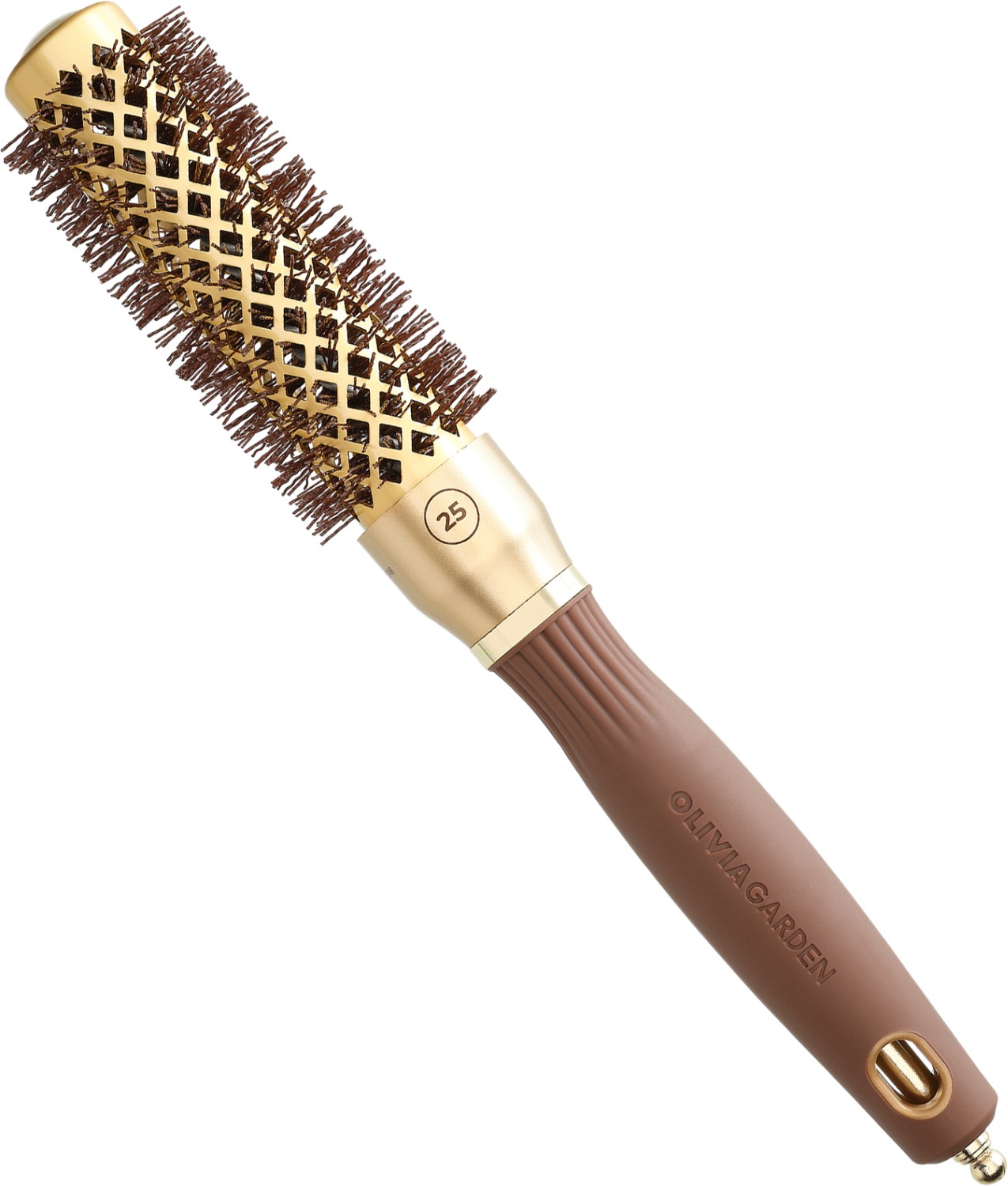  Olivia Garden Expert Blowout Shine Gold & Brown 25 mm 