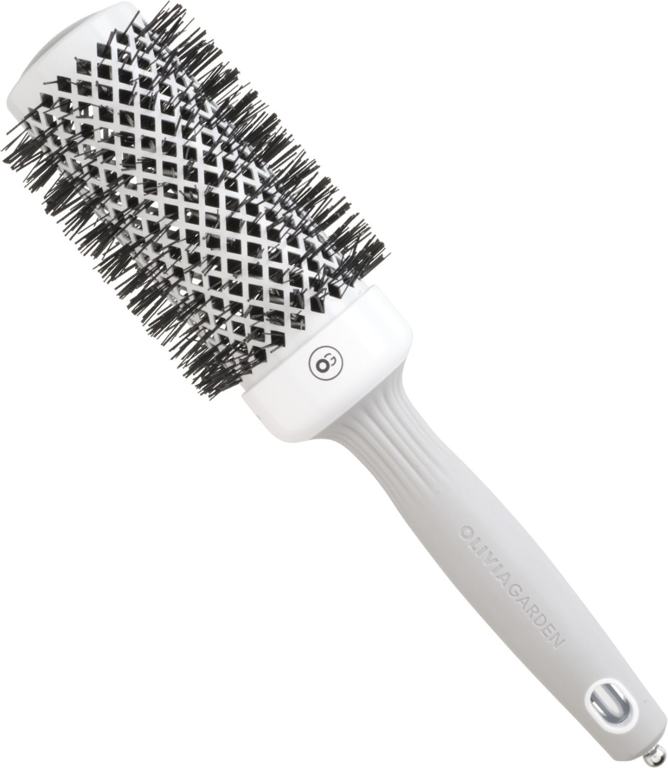  Olivia Garden Expert Blowout Shine White & Grey 45 mm 
