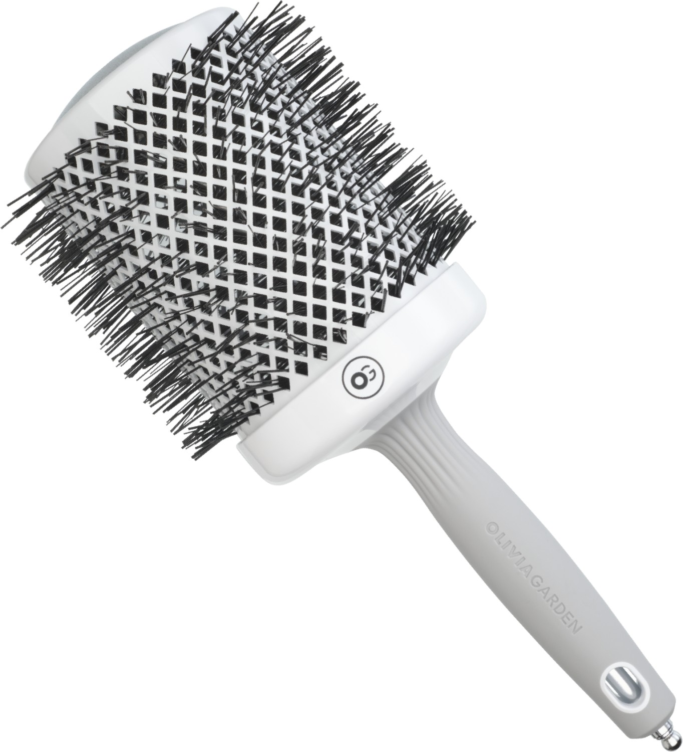  Olivia Garden Expert Blowout Shine White & Grey 80 mm 