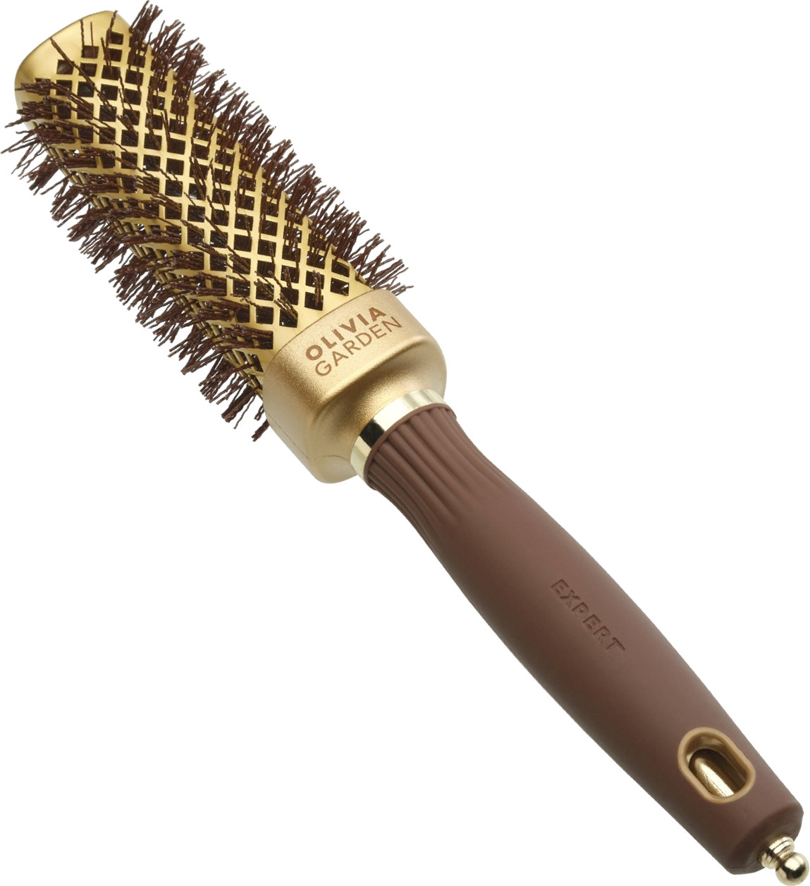  Olivia Garden Expert Blowout Straight Gold & Braun 30 mm 