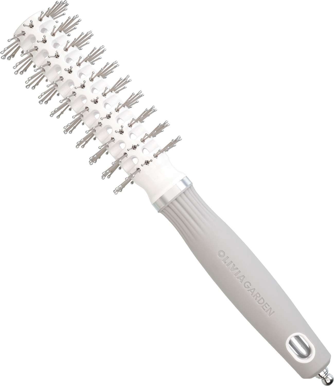  Olivia Garden Expert Blowout Vent Wei&szlig; & Grau 20 mm 