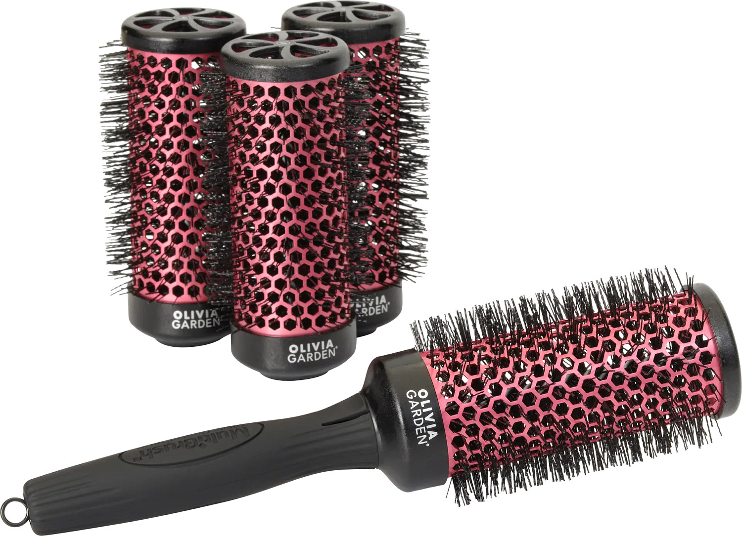  Olivia Garden Multibrush 4er Set &Oslash;45 mm 