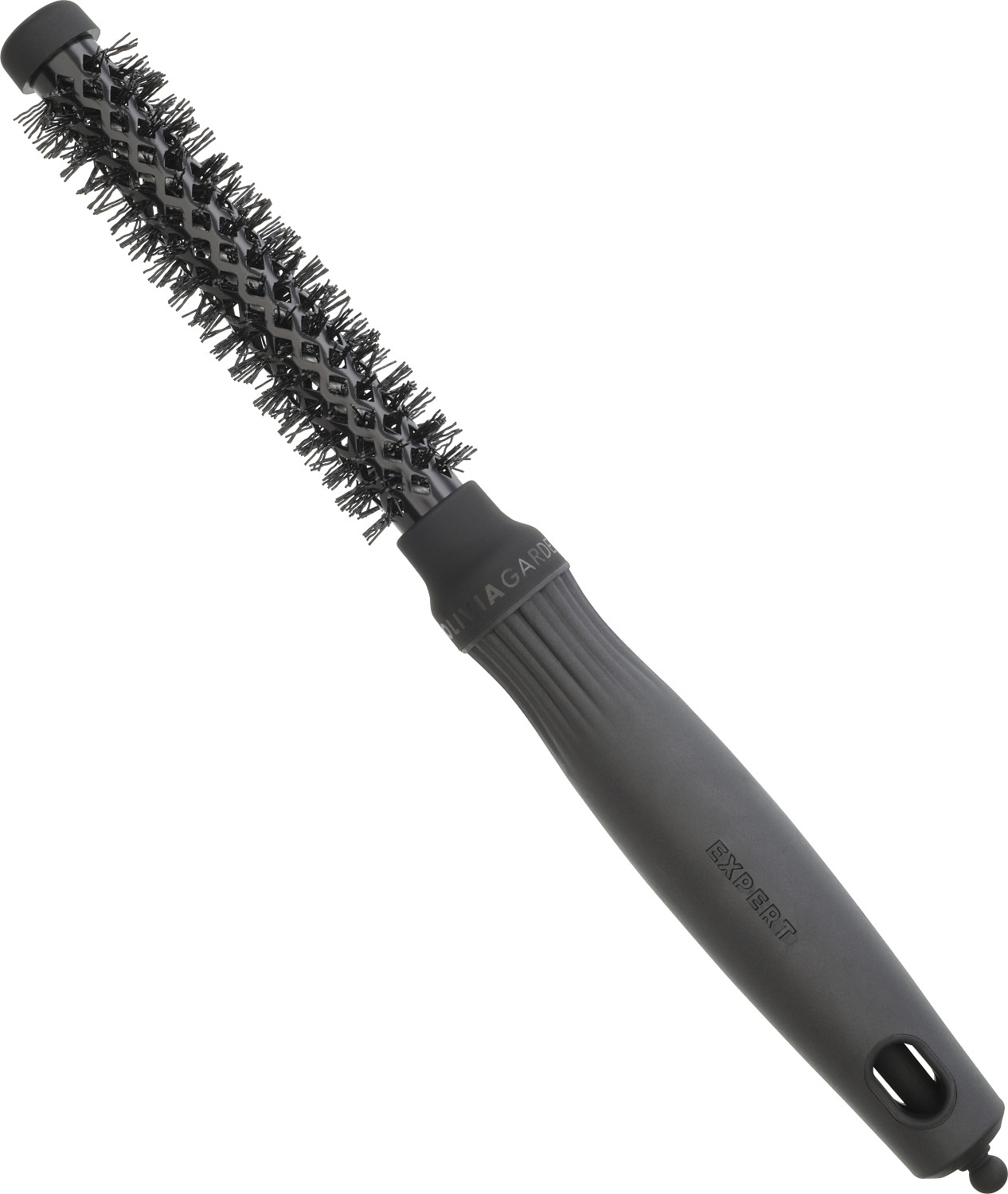  Olivia Garden Expert Blowout Shine Wavy Bristles Black Label 15 mm 