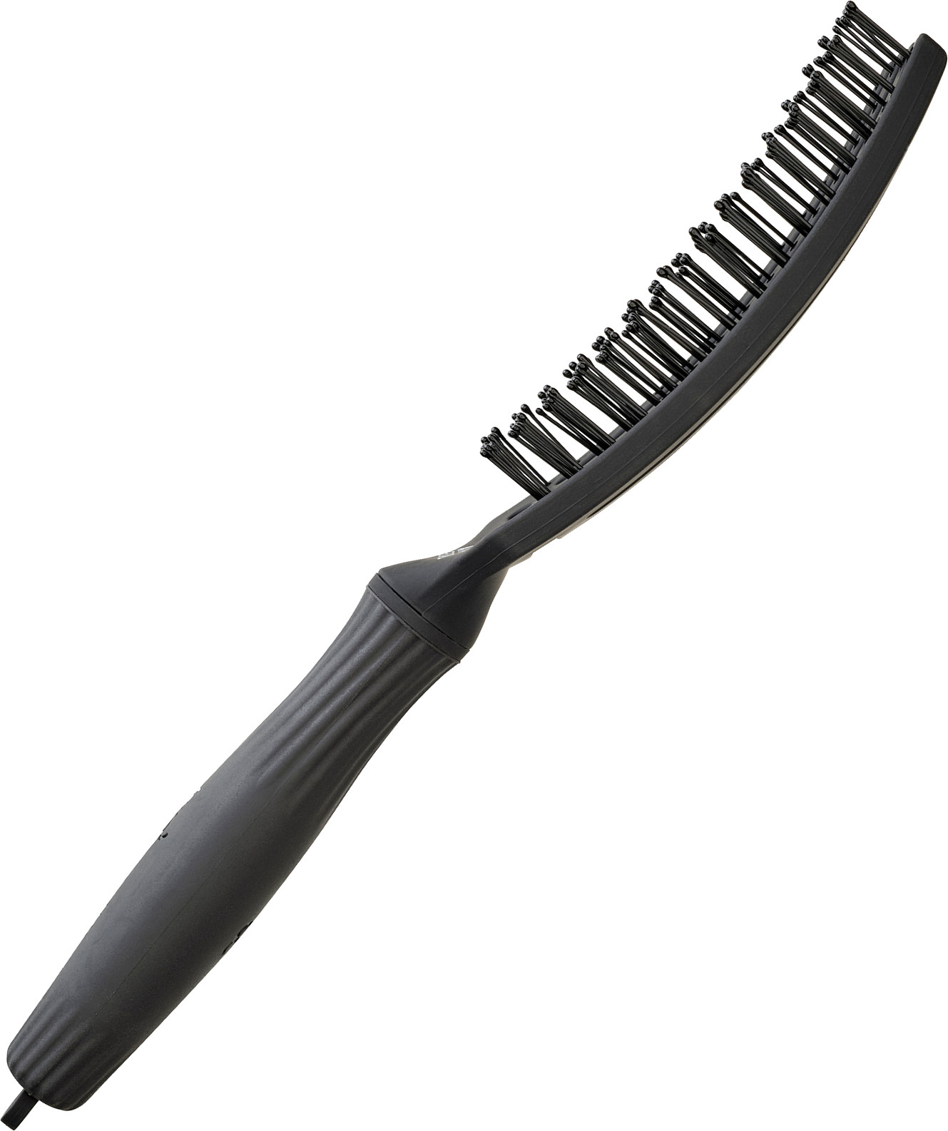  Olivia Garden Fingerbrush Double Medium Full Black 