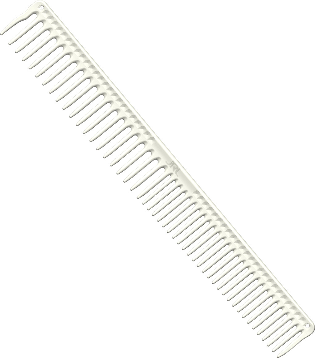  JRL J306 Long Round Tooth Comb 9" Wei&szlig; 