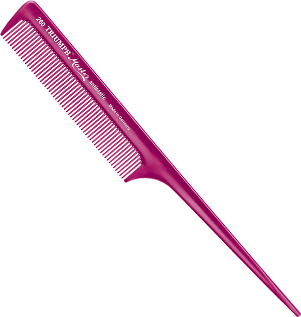  Triumph Master Stielkamm 8,5", Fliedermetallic, Nr. 33/260 