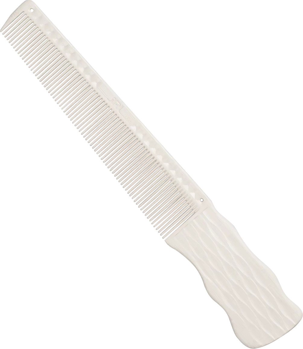  JRL Barber Haarschneidekamm 6.5" Wei&szlig; 
