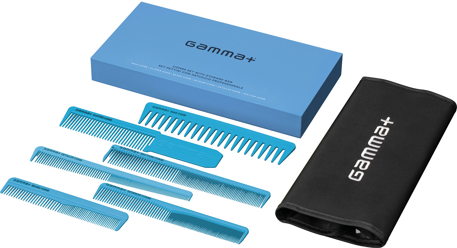  Gamma+ Kamm-Set Blau 