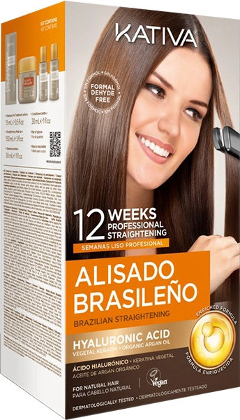  Kativa Brazilian Keratin-Haargl&auml;ttungs Kit 