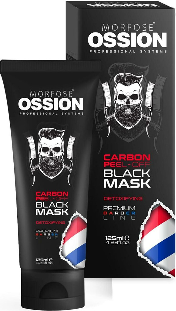  Morfose Ossion Premium Barber Peel Off Black Gesichtsmaske 125 ml 
