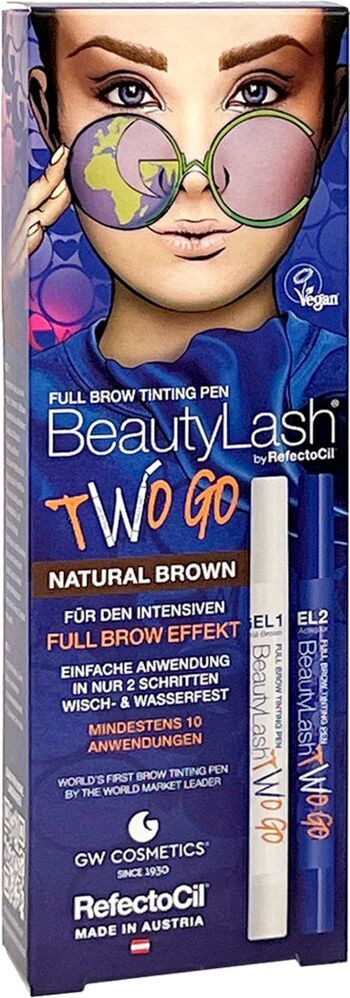  RefectoCil BeautyLash Two Go Natural Brown 