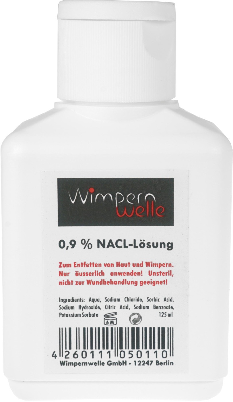  Wimpernwelle Physiologische Kochsalzl&ouml;sung 