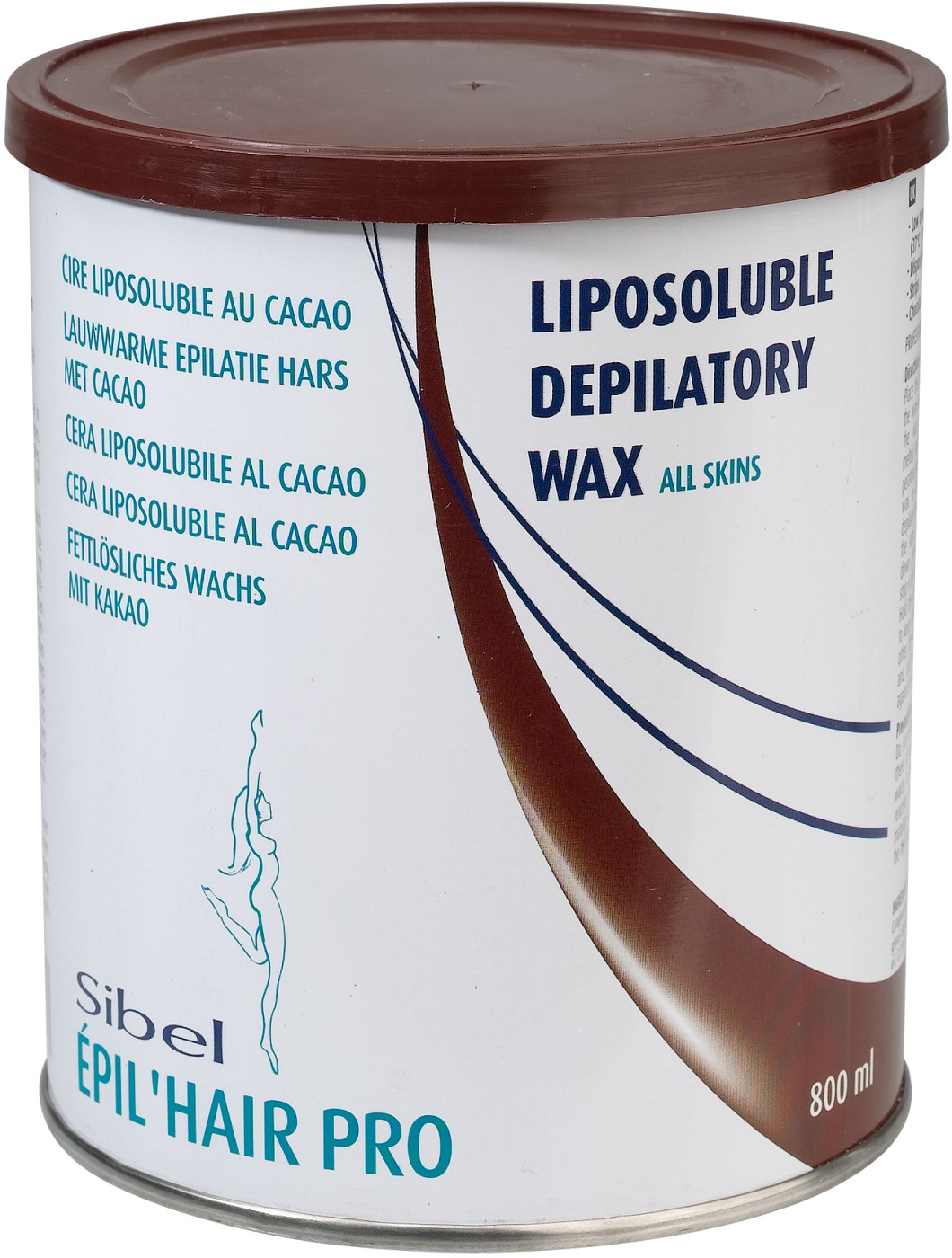  Sibel fettl&ouml;sliches lauwarmes Wachs Choco 