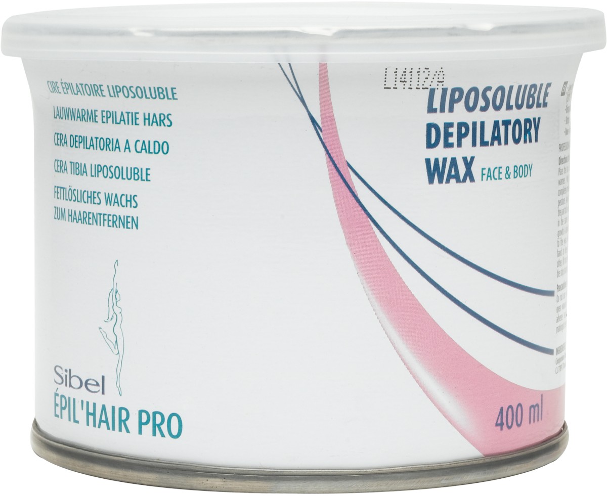  Sibel Èpil’hair pro Lauwarmes Fettlöslisches Epilierwachs Maxi PRO Rosa 400 ml 