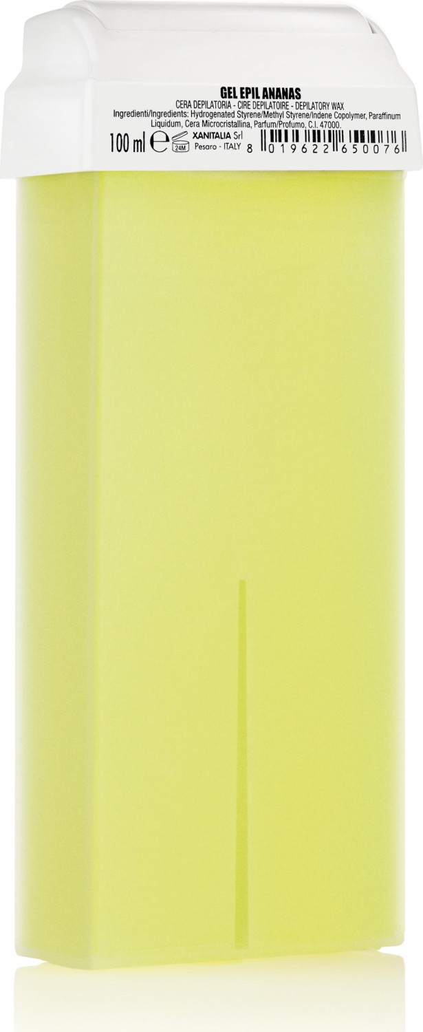  XanitaliaPro Fettl&ouml;slicher Enthaarungswachs Refill Roll-On 100 ml Ananas 